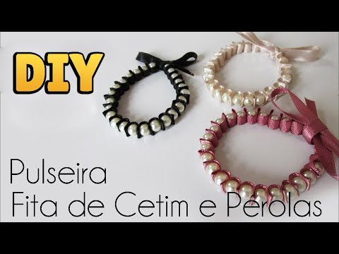 Vídeo: Como Fazer Uma Pulseira De Fitas E Miçangas