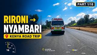Rironi to Nyambari Drive | Road Construction Tracker 4K | Part 1/18