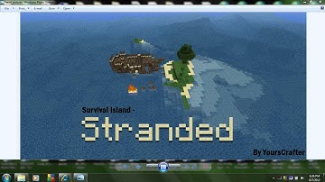 Minecraft-Survival Island Stranded Part 1