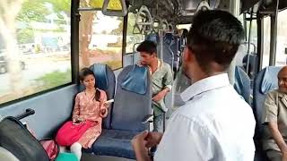 Stranger Talk In Bus