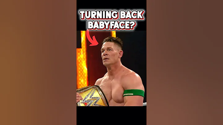 That Moment John Cena Wanted To Turn Babyface 😮 #wwe #johncena #shorts