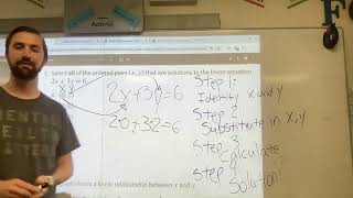 Is a Point a Solution to an Equation (Part 2)