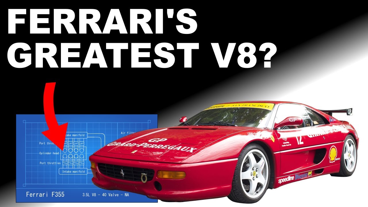 The Ferrari F355: Ferrari's greatest V8 engine? - YouTube