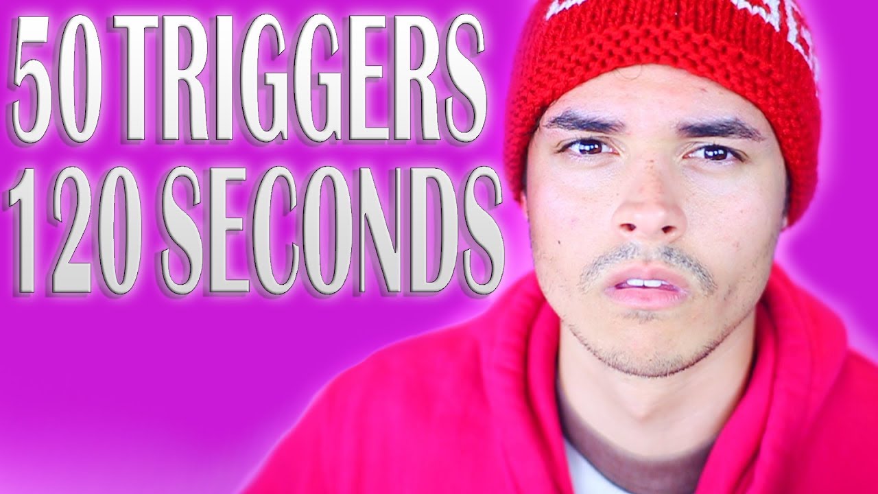 50 Triggers in 2 Minutes [FAST ASMR]