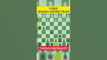 9 move CHECKMATE in chess | Chess Trap | Chess Tricks | Chess Game | Chess Shorts #chess #shorts