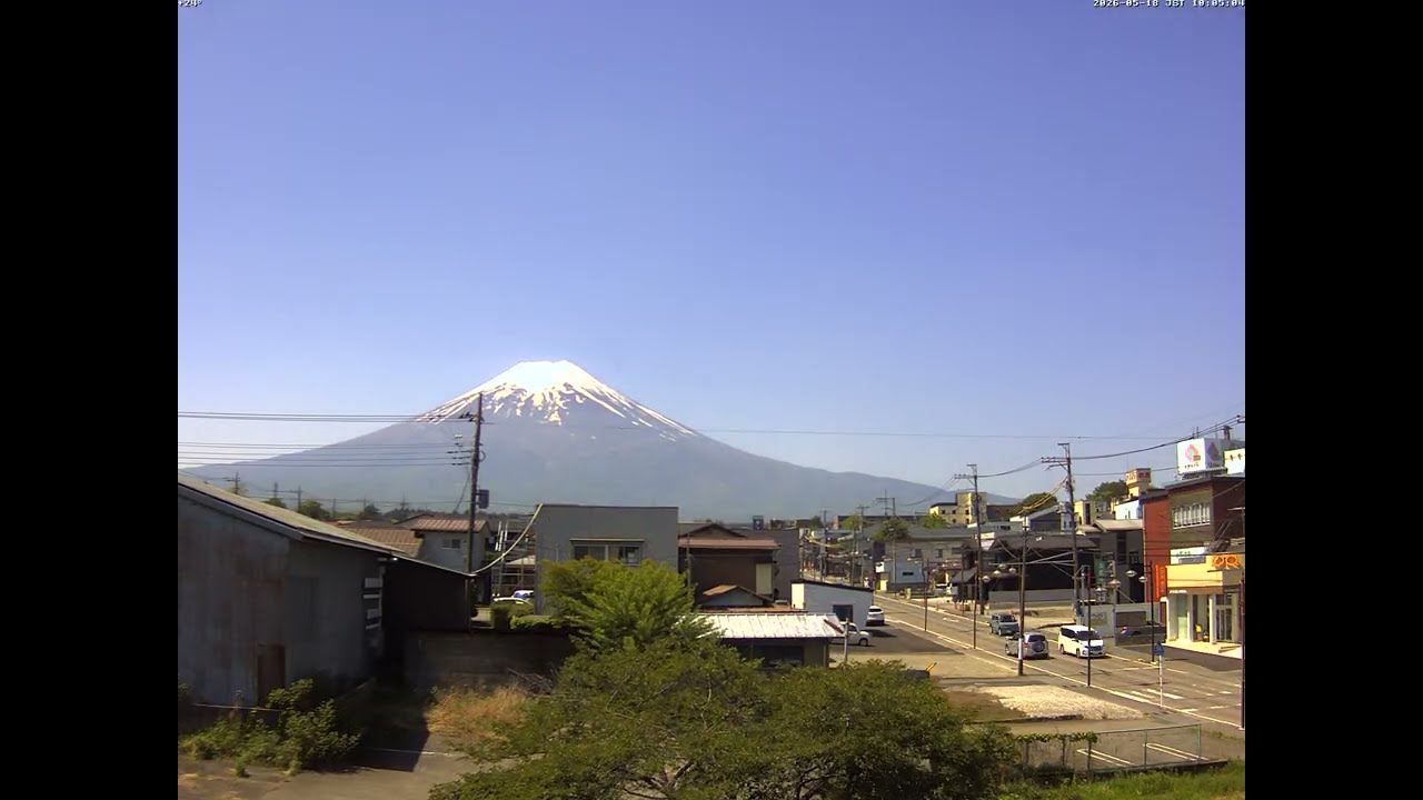 FUJIYAMA22 TIMELAPSE 5 2026 Yoshida fuji 富士山ライブカメラの