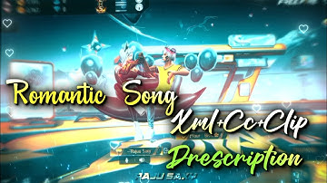 Free Fire New Duo Trend Video Xml File ||Free Fire New Xml+Clip+Cc Description ✨🤍