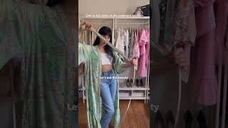 Version Of When You Want To Wear A Kimono Style Dress In A Different Way