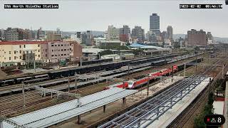 2023-02-02 「清楚的煙」五顆頭8262次 新竹貨運站 出站
