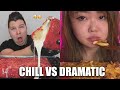 CHILL vs DRAMATIC mukbangers