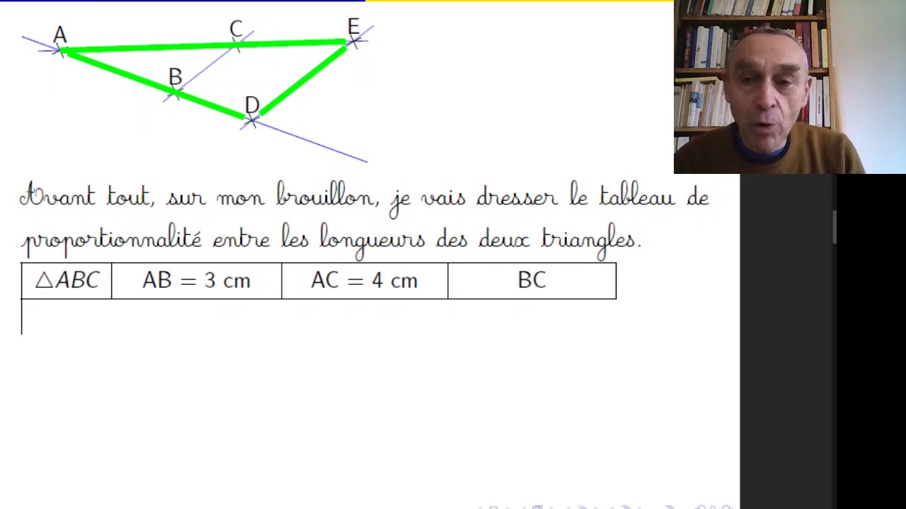 A Quoi Sert Le Theoreme De Thales