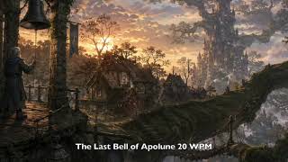 The Last Bell of Apolune 20 WPM Morse Code