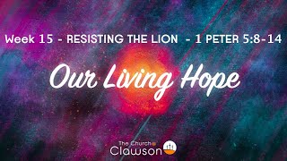 Resist The Lion, Suffer A While - 1 Peter 5:8-14 - verse by verse through 1 Peter