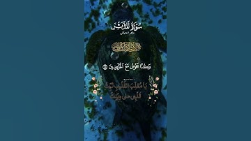 تلاوة خاشعة عطرة مباركة جميلة عذبة للشيخ ماهر المعيقلي ماتيسر من سورة المدثر