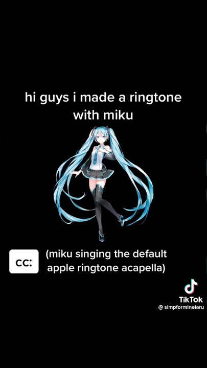 hatsune miku ringtone