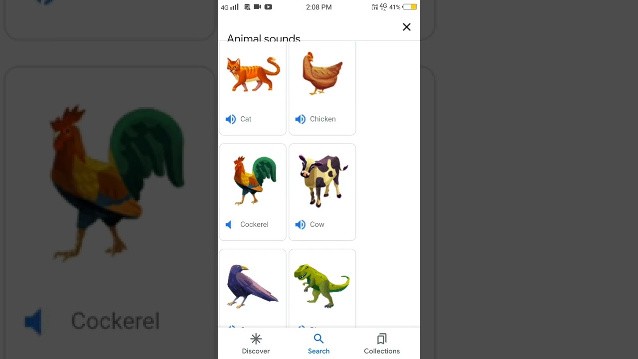 Google time pass with games and animal sound
