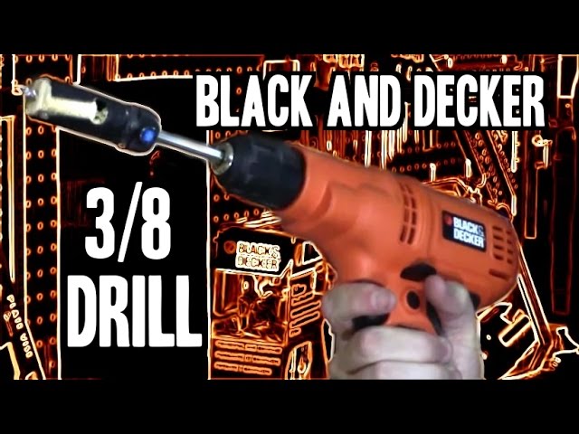 Black & Decker Dr340c 6.0-Amp Drill/Driver, 3/8-Inch