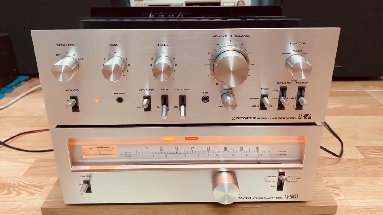 ✓ đã bán: đáng để sưu tầm nghe và nhìn: ampli pioneer SA-6850