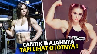 cantik wajahnya tapi lihat ototnya!! inilah wanita berotot di dunia*