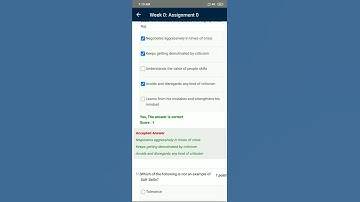 Enhancing soft skill and personality nptel assignment-0 solution,nptel assignment on enhancing soft.
