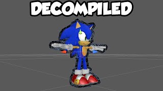 I DECOMPILED a Sonic game... here