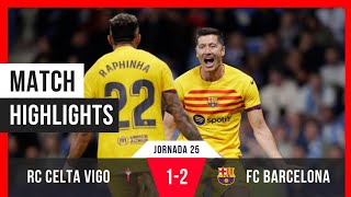 RC Celta Vigo vs FC Barcelona | Match Highlights | La Liga 2023-2024