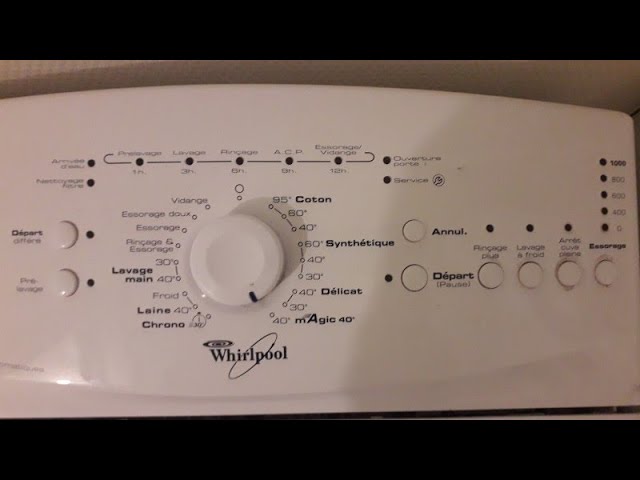 Test Lave-linge Whirlpool W8 W046WB FR Autodose : la sobriété n'est pas  toujours une qualité - Les Numériques