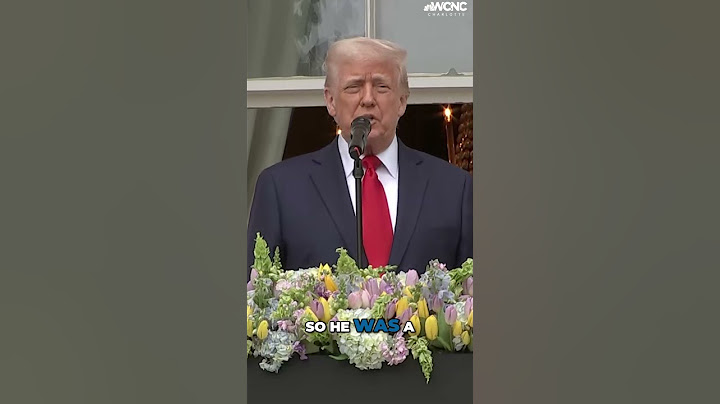 Trump remembers Pope Francis