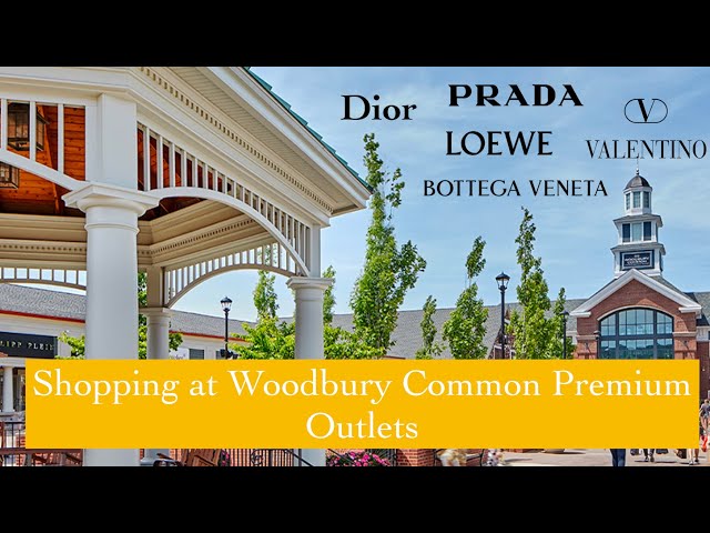 WOODBURY COMMON PREMIUM OUTLETS SHOPPING VLOG & HAUL! DISCOUNT LUXURY:  DIOR, YSL, FENDI, PRADA 🛍️ 