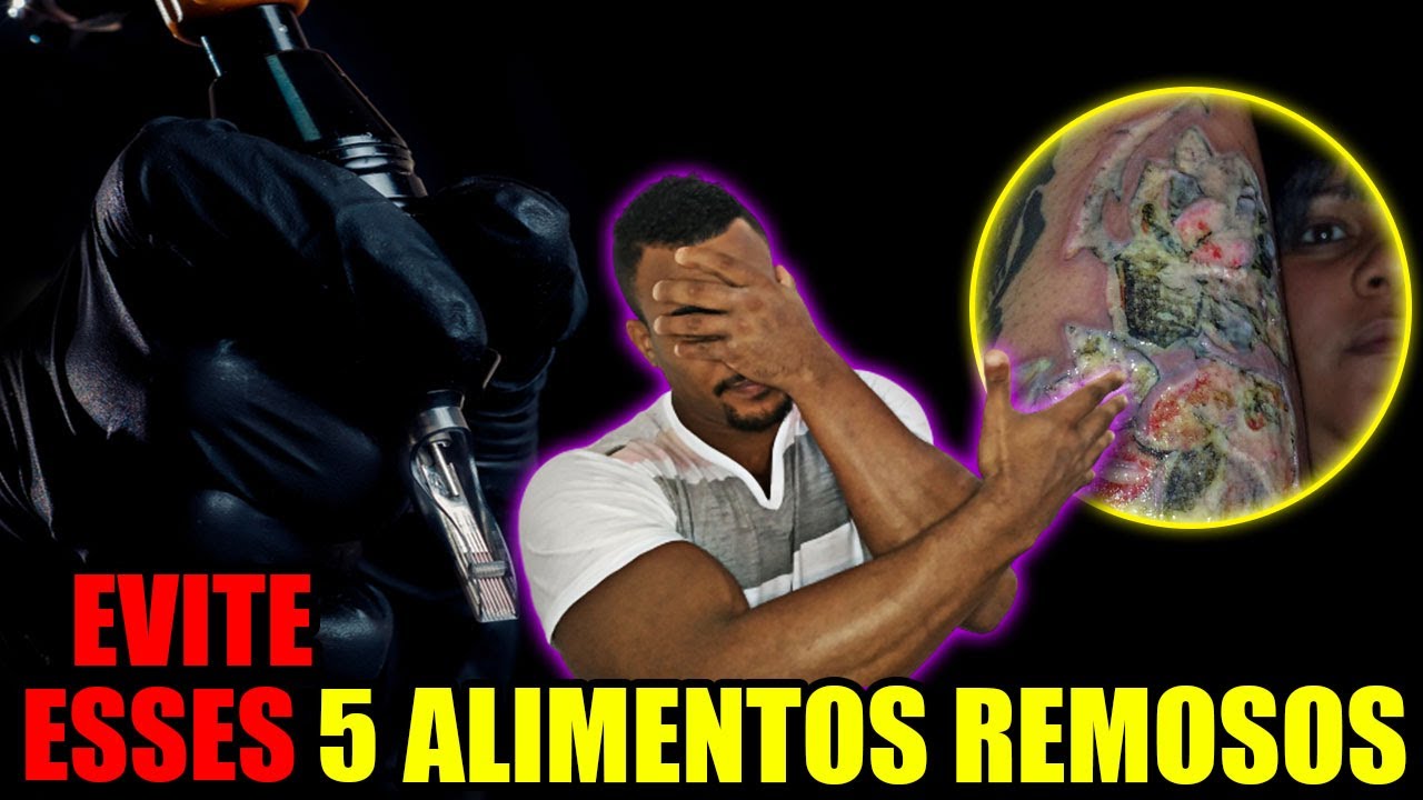 Tatuagem inflamada : o que não comer depois de tatuar - YouTube