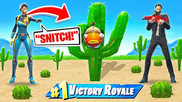 HIDE or SNITCH TO WIN! GODZILLA MAP! *NEW* Game Mode in Fortnite