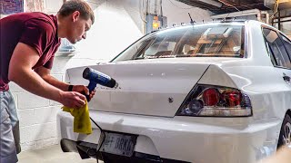 Debadging the Mitsubishi Evo 8 RS PLUS Modding the Land Rover! by sanders 1,112 views 3 years ago 17 minutes