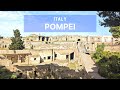 The ancient city of pompeii italy  travel