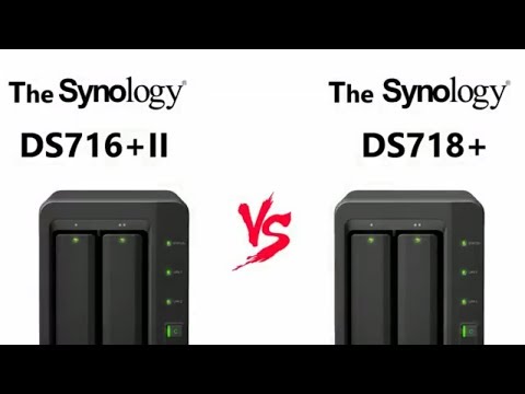 The DS718+ NAS Versus The DS716+II – The Synology Flagship NAS Comparison