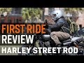 Harley Davidson Street Rod First Ride Review at RevZilla.com