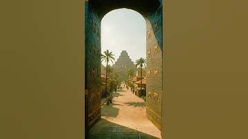 Walking Through the Ishtar Gate — Ancient Babylon Brought to Life #shorts #ancient #mesopotamia