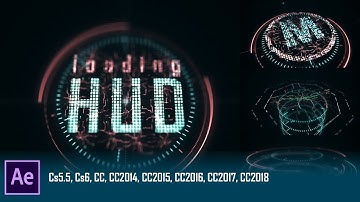 After  Effects Template : Loading HUD(Cs5.5 and above)