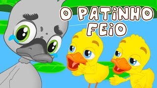 O Patinho Feio | Historia completa - Desenho animado infantil com Os Amiguinhos