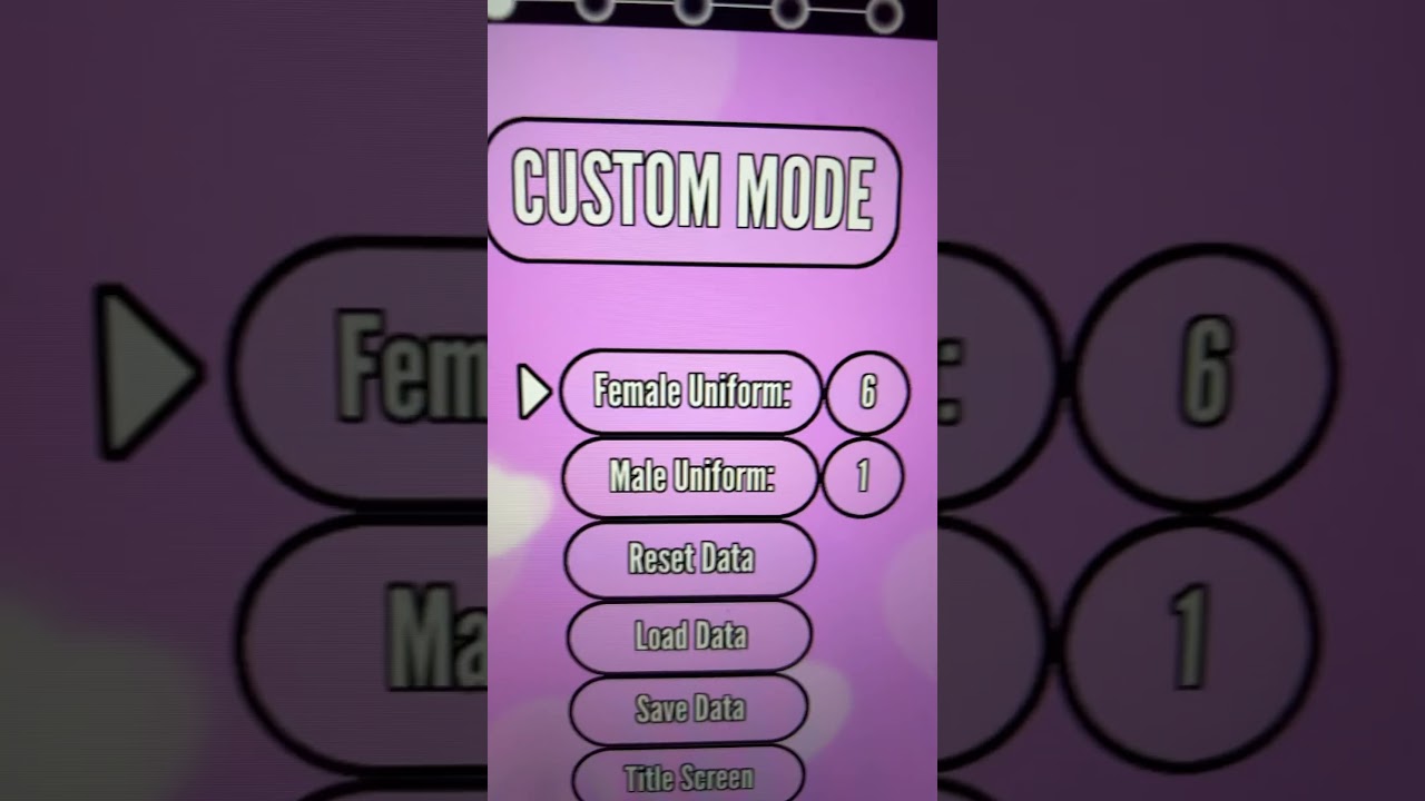 Custom mode
