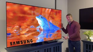 Samsung 77&quot; S95C QD-OLED 4K TV Hands On!