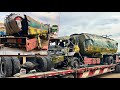 Incredible how received the accident tanker full damage tanker remaking process