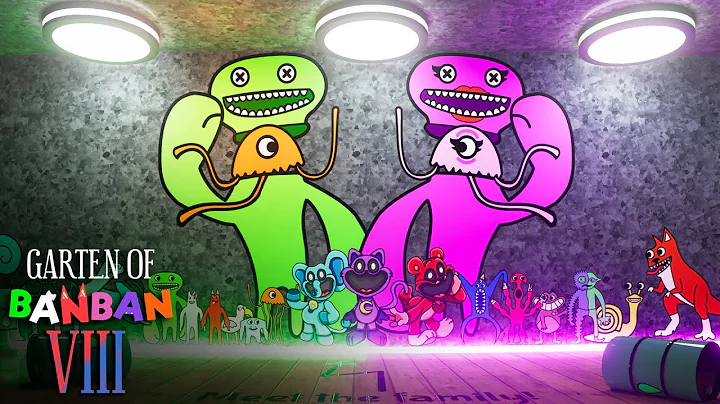 Garten of Banban 8 - ALL NEW BOSSES + SECRET ENDING (Gameplay #1)