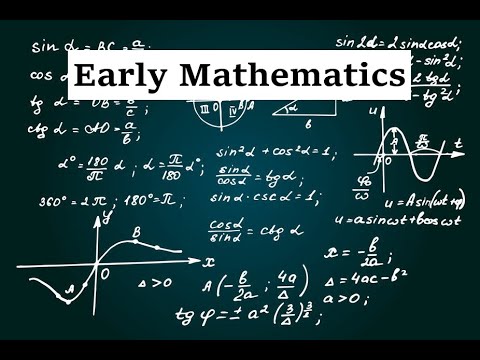 When did early mathematics develop? - YouTube