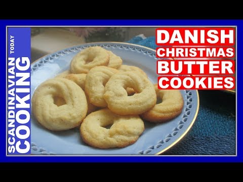How To Make Danish Vanilla Wreath Cookies (Vaniljekranse) Recipe