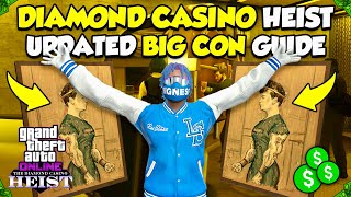 ULTIMATE GTA 5 Online Diamond Casino Heist Big Con Guide! (Artwork EVERYTIME)