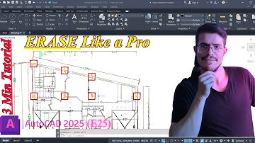 AutoCAD 2025 Tutorial voor beginners (E25) | Je verwijdert verkeerd! 😬 Leer de WISSEN-opdracht