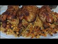 الرز البخاري بالدجاج خطوة بخطوة روعة لايفوتكم الرز البخاري بالدجاج خطوة بخطوة روعة لايفوتكم