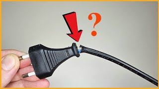 Few Know This - Way to Fix a Electrical Plug When it is Broken!