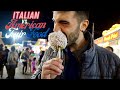 MY ITALIAN HUSBAND TRIES AMERICAN FAIR FOOD FOR THE FIRST TIME!