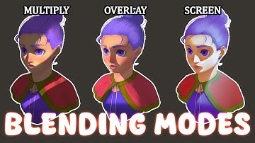 How to use LAYER BLENDING MODES to create digital art [ For beginners ]
